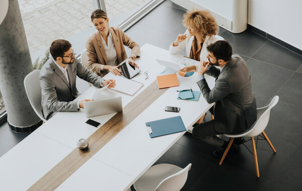Business team meeting