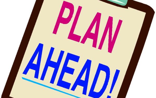 Clipboard illustration with the words 'Plan Ahead,' representing the importance of exit planning